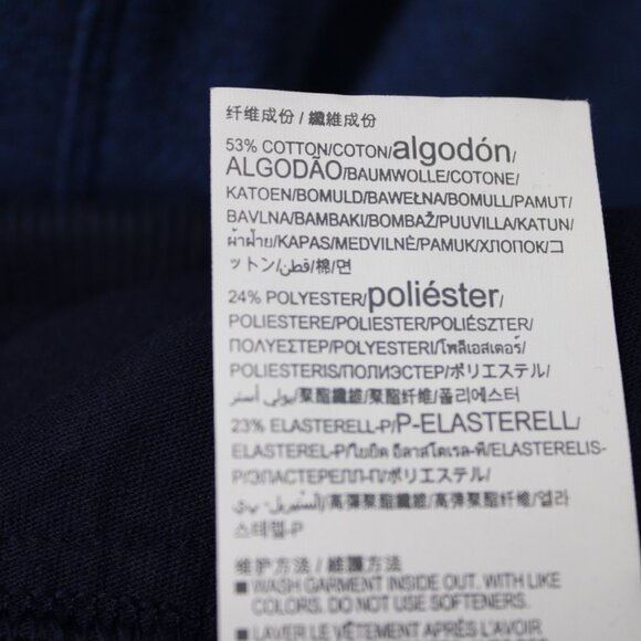 Under Armour Hoodie Womens Large Blue UA Threadborne Fleece Hooded Sweatshirt - Picture 9 of 13